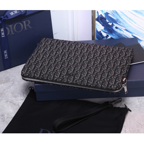 Replica Christian Dior AAA Man Wallets #985112 $88.00 USD for Wholesale