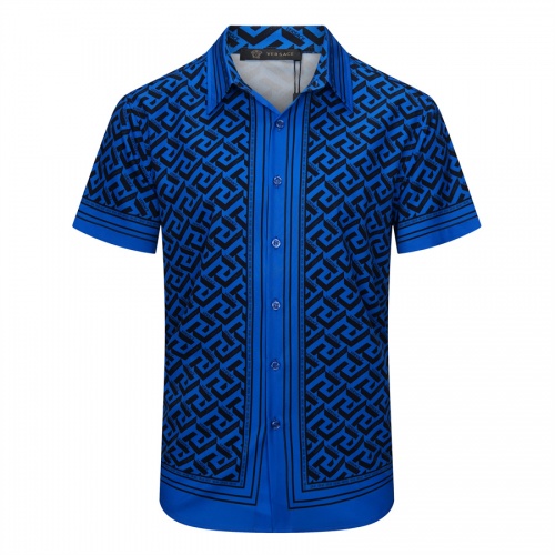 Wholesale Versace Shirts Short Sleeved For Men #985607 $36.00 USD, Wholesale Quality Replica Versace Shirts