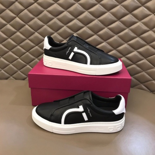 Replica Salvatore Ferragamo Casual Shoes For Men #985639 $72.00 USD for Wholesale