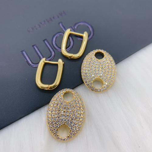 Replica apm Monaco Earrings For Women #987295 $38.00 USD for Wholesale