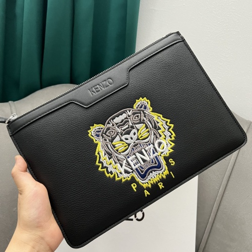 Wholesale Kenzo AAA Man Wallets #988585 $52.00 USD, Wholesale Quality Replica Kenzo AAA Man Wallets