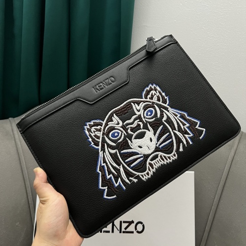 Wholesale Kenzo AAA Man Wallets #988586 $52.00 USD, Wholesale Quality Replica Kenzo AAA Man Wallets