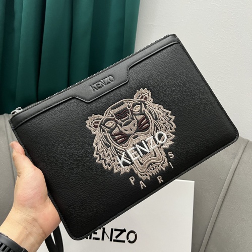 Wholesale Kenzo AAA Man Wallets #988587 $52.00 USD, Wholesale Quality Replica Kenzo AAA Man Wallets