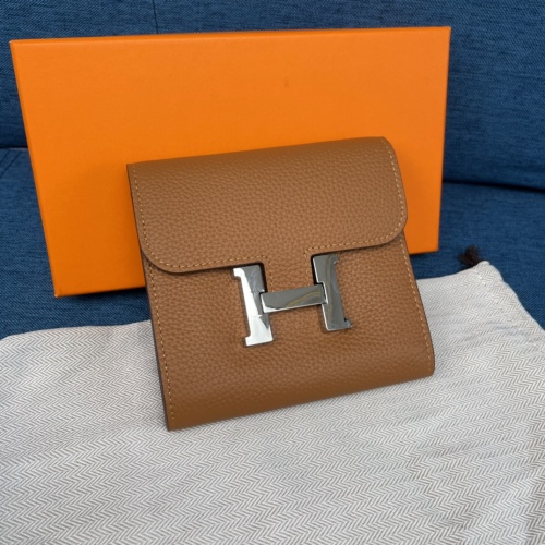 Wholesale Hermes AAA Quality Wallets For Women #988839 $48.00 USD, Wholesale Quality Replica Hermes AAA Quality Wallets