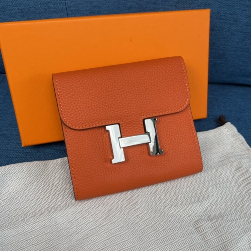 Wholesale Hermes AAA Quality Wallets For Women #988840 $48.00 USD, Wholesale Quality Replica Hermes AAA Quality Wallets