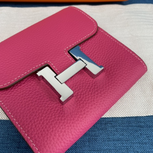 Replica Hermes AAA Quality Wallets For Women #988841 $48.00 USD for Wholesale