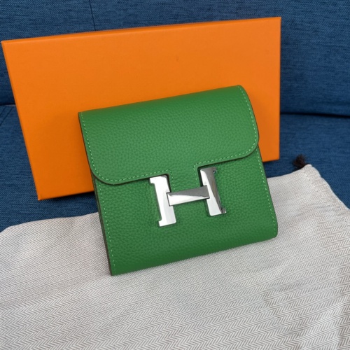 Wholesale Hermes AAA Quality Wallets For Women #988843 $48.00 USD, Wholesale Quality Replica Hermes AAA Quality Wallets