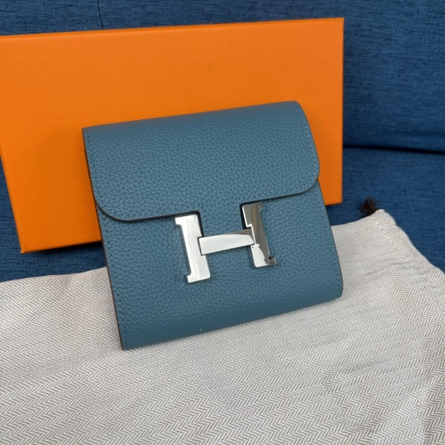 Wholesale Hermes AAA Quality Wallets For Women #988844 $48.00 USD, Wholesale Quality Replica Hermes AAA Quality Wallets