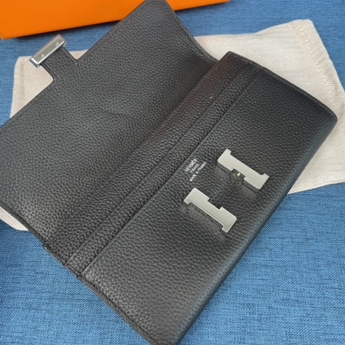 Replica Hermes AAA Quality Wallets For Women #988873 $56.00 USD for Wholesale