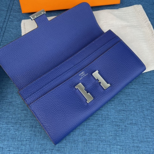 Replica Hermes AAA Quality Wallets For Women #988881 $56.00 USD for Wholesale