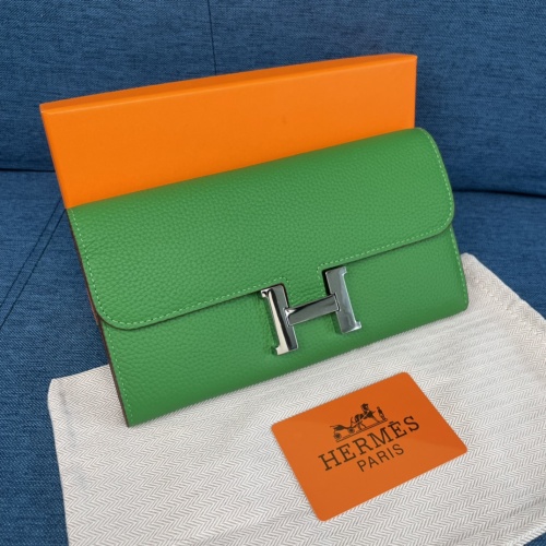 Wholesale Hermes AAA Quality Wallets For Women #988882 $56.00 USD, Wholesale Quality Replica Hermes AAA Quality Wallets