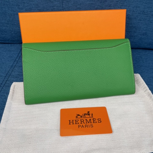 Replica Hermes AAA Quality Wallets For Women #988882 $56.00 USD for Wholesale