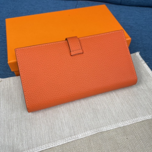 Replica Hermes AAA Quality Wallets For Women #988891 $52.00 USD for Wholesale