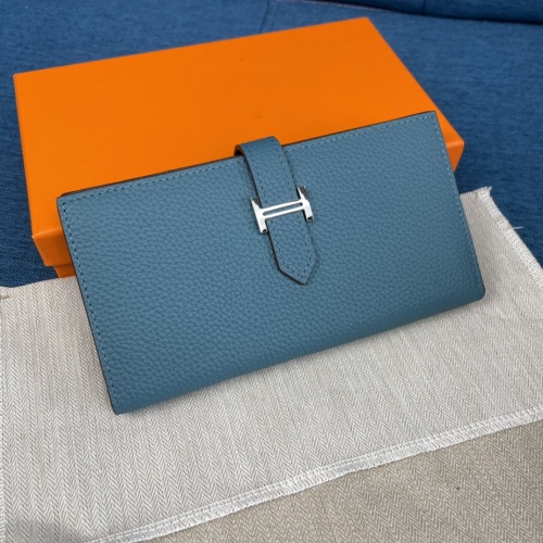 Wholesale Hermes AAA Quality Wallets For Women #988894 $52.00 USD, Wholesale Quality Replica Hermes AAA Quality Wallets