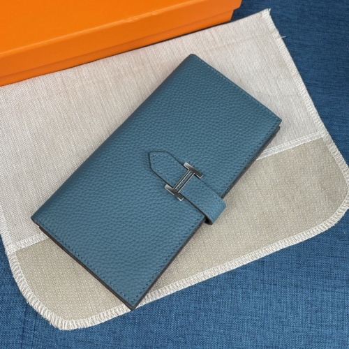 Replica Hermes AAA Quality Wallets For Women #988894 $52.00 USD for Wholesale