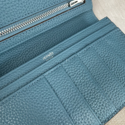 Replica Hermes AAA Quality Wallets For Women #988894 $52.00 USD for Wholesale