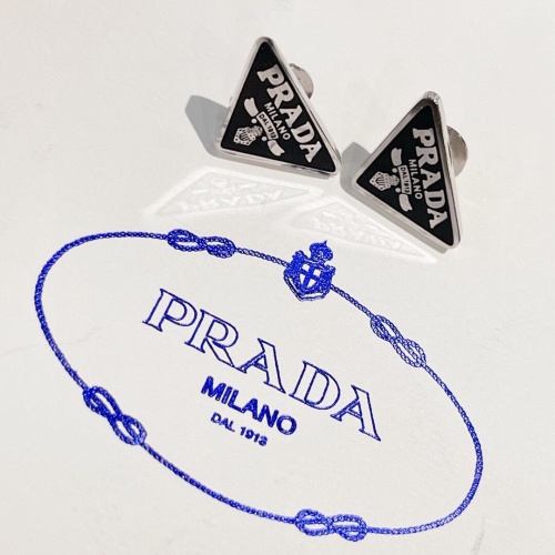 Replica Prada Earrings For Women #988939 $25.00 USD for Wholesale