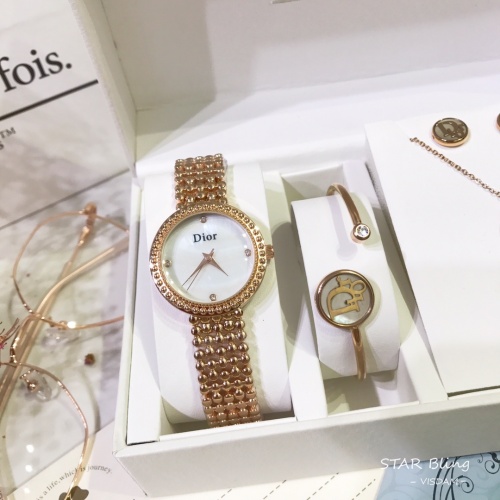 Replica Christian Dior  Watches For Women #989156 $45.00 USD for Wholesale