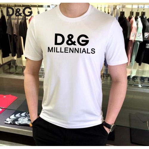 Wholesale Dolce &amp; Gabbana D&amp;G T-Shirts Short Sleeved For Unisex #989334 $25.00 USD, Wholesale Quality Replica Dolce &amp; Gabbana D&amp;G T-Shirts