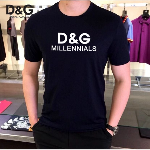 Wholesale Dolce &amp; Gabbana D&amp;G T-Shirts Short Sleeved For Unisex #989335 $25.00 USD, Wholesale Quality Replica Dolce &amp; Gabbana D&amp;G T-Shirts