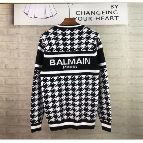 Replica Balmain Sweaters Long Sleeved For Unisex #991597 $52.00 USD for Wholesale