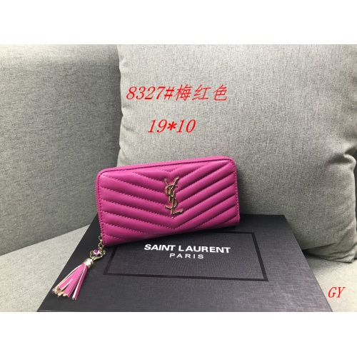 Wholesale Yves Saint Laurent YSL Wallets For Women #991882 $19.00 USD, Wholesale Quality Replica Yves Saint Laurent YSL Wallets