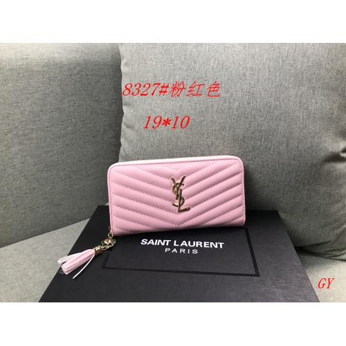 Wholesale Yves Saint Laurent YSL Wallets For Women #991883 $19.00 USD, Wholesale Quality Replica Yves Saint Laurent YSL Wallets