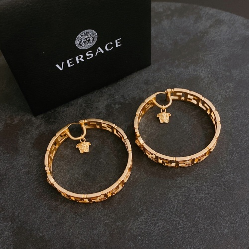 Replica Versace Earrings For Women #993305 $38.00 USD for Wholesale