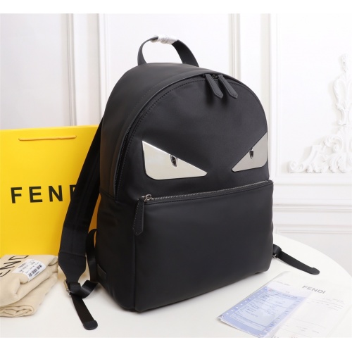 Replica Fendi AAA Man Backpacks #993504 $102.00 USD for Wholesale