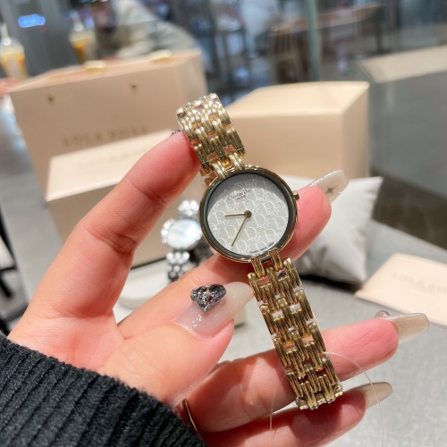 Wholesale Christian Dior AAA Quality Watches For Women #1002298 $122.00 USD, Wholesale Quality Replica Christian Dior AAA Quality Watches