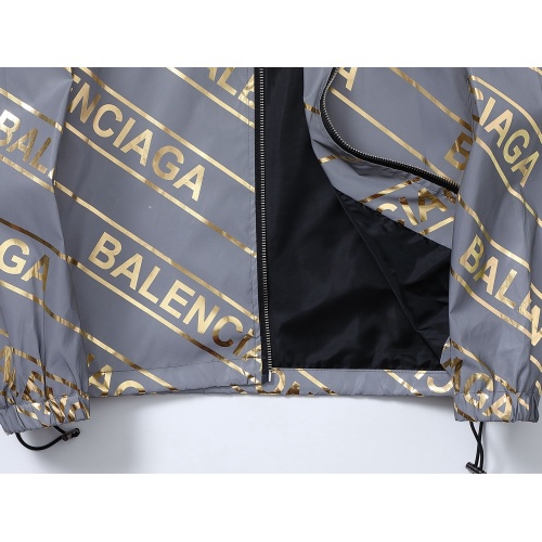 Replica Balenciaga Jackets Long Sleeved For Men #1002585 $42.00 USD for Wholesale