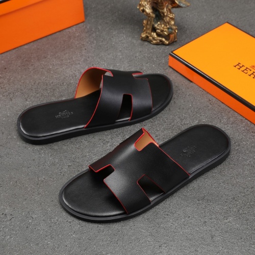 Replica Hermes Slippers For Men #1003243 $48.00 USD for Wholesale