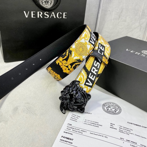 Replica Versace AAA Quality Belts #1005061 $64.00 USD for Wholesale