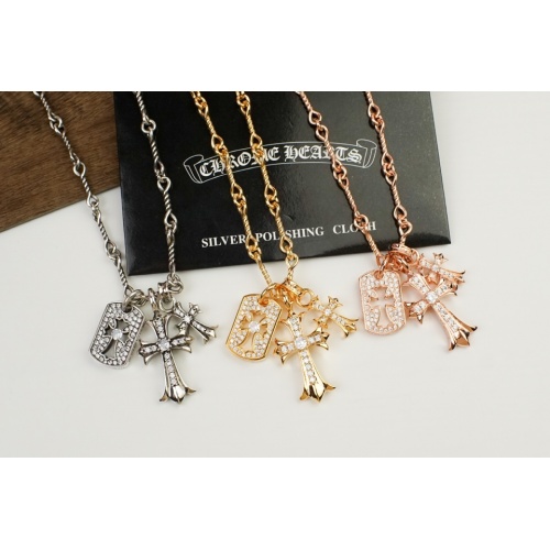 Replica Chrome Hearts Necklaces #1006104 $42.00 USD for Wholesale