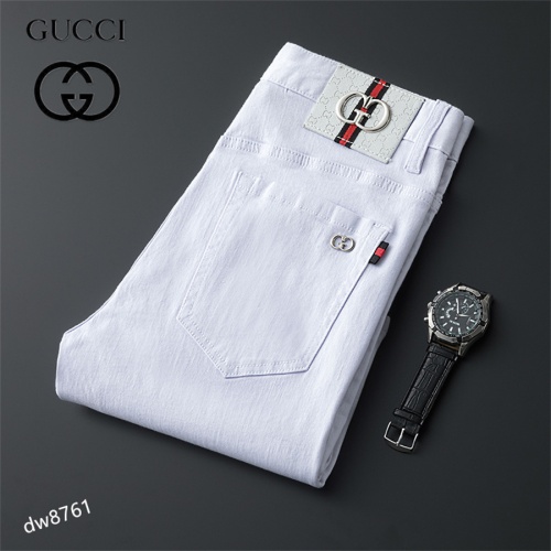 Replica Gucci Jeans For Men #996345 $40.00 USD for Wholesale