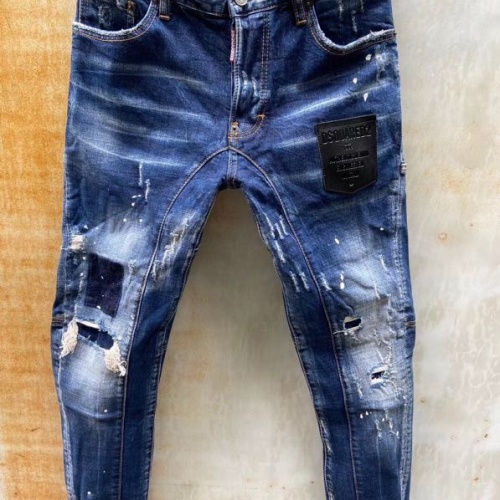 Wholesale Dsquared Jeans For Men #997245 $68.00 USD, Wholesale Quality Replica Dsquared Jeans