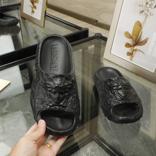 Wholesale Versace Slippers For Women #998165 $56.00 USD, Wholesale Quality Replica Versace Slippers