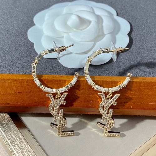 Wholesale Yves Saint Laurent YSL Earrings For Women #998303 $32.00 USD, Wholesale Quality Replica Yves Saint Laurent YSL Earrings