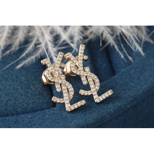 Wholesale Yves Saint Laurent YSL Earrings For Women #999282 $32.00 USD, Wholesale Quality Replica Yves Saint Laurent YSL Earrings