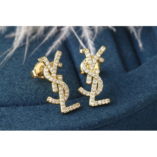 Wholesale Yves Saint Laurent YSL Earrings For Women #999283 $32.00 USD, Wholesale Quality Replica Yves Saint Laurent YSL Earrings