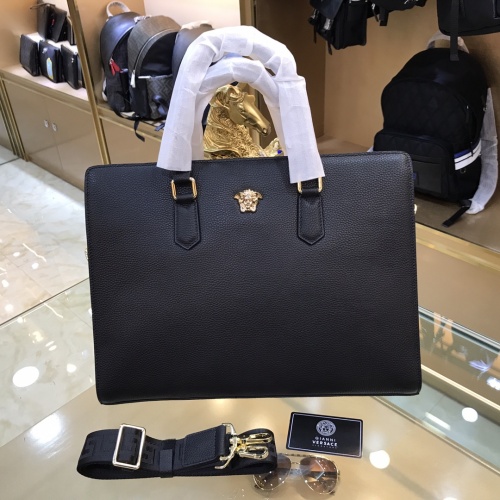 Wholesale Versace AAA Man Handbags #1006975 $150.00 USD, Wholesale Quality Replica Versace AAA Man Handbags