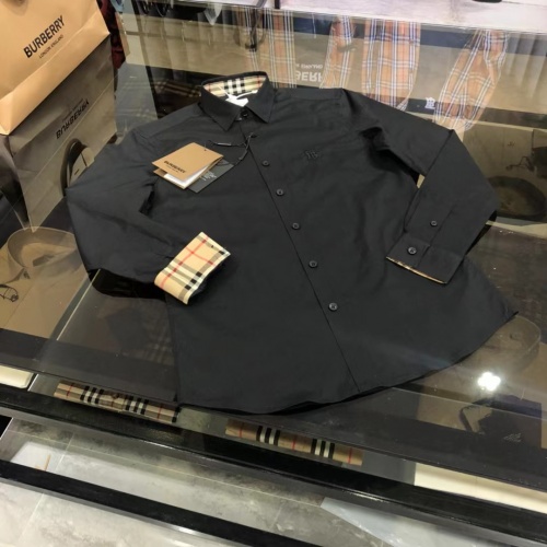 Wholesale Burberry Shirts Long Sleeved For Men #1008986 $64.00 USD, Wholesale Quality Replica Burberry Shirts