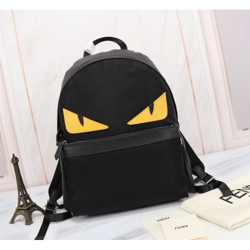 Wholesale Fendi AAA Quality Backpacks #1011549 $140.00 USD, Wholesale Quality Replica Fendi AAA Quality Backpacks