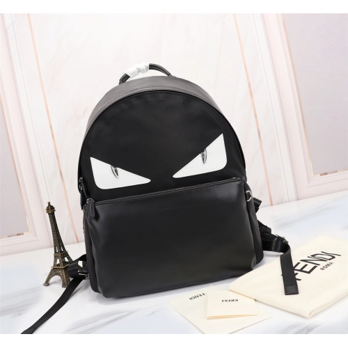 Wholesale Fendi AAA Quality Backpacks #1011556 $140.00 USD, Wholesale Quality Replica Fendi AAA Quality Backpacks