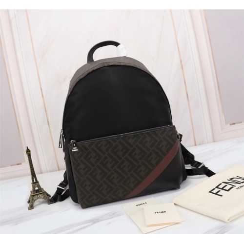 Wholesale Fendi AAA Quality Backpacks #1011560 $140.00 USD, Wholesale Quality Replica Fendi AAA Quality Backpacks