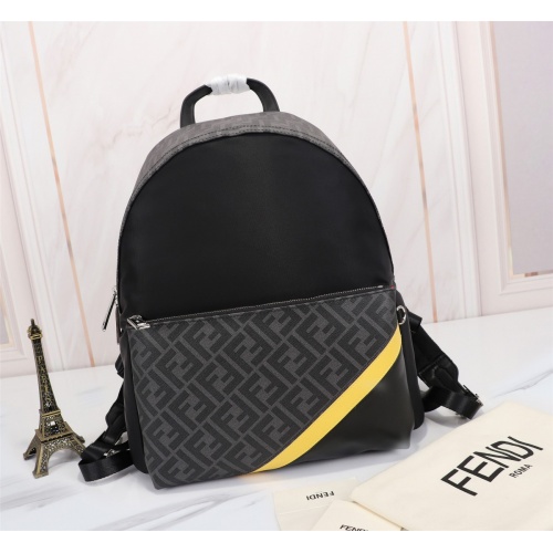 Wholesale Fendi AAA Quality Backpacks #1011561 $140.00 USD, Wholesale Quality Replica Fendi AAA Quality Backpacks