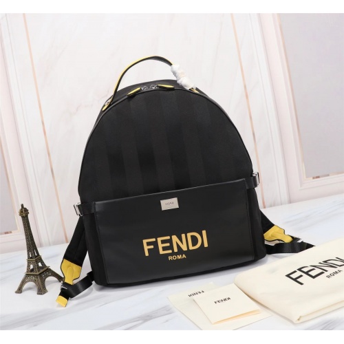 Wholesale Fendi AAA Quality Backpacks #1011563 $160.00 USD, Wholesale Quality Replica Fendi AAA Quality Backpacks