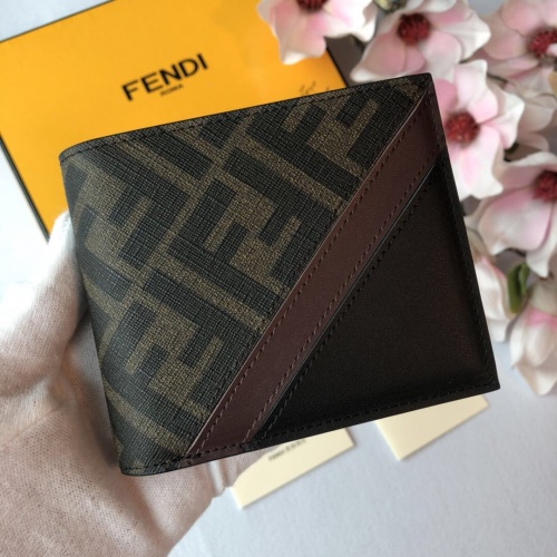 Wholesale Fendi AAA Quality Wallet #1011669 $52.00 USD, Wholesale Quality Replica Fendi AAA+ Quality Wallet