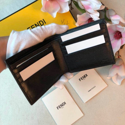 Replica Fendi AAA Quality Wallet #1011674 $52.00 USD for Wholesale