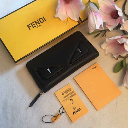 Wholesale Fendi AAA Quality Wallet #1011679 $64.00 USD, Wholesale Quality Replica Fendi AAA+ Quality Wallet